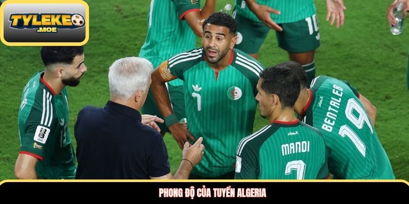 Phong độ của tuyển Algeria