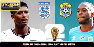 Soi kèo Anh vs CHDC Congo, 23:00, 01/07: Bản lĩnh nhà vua