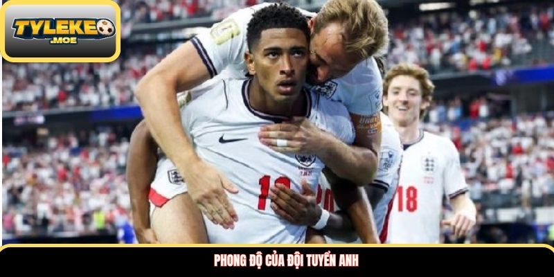 Phong độ của đội tuyển Anh 