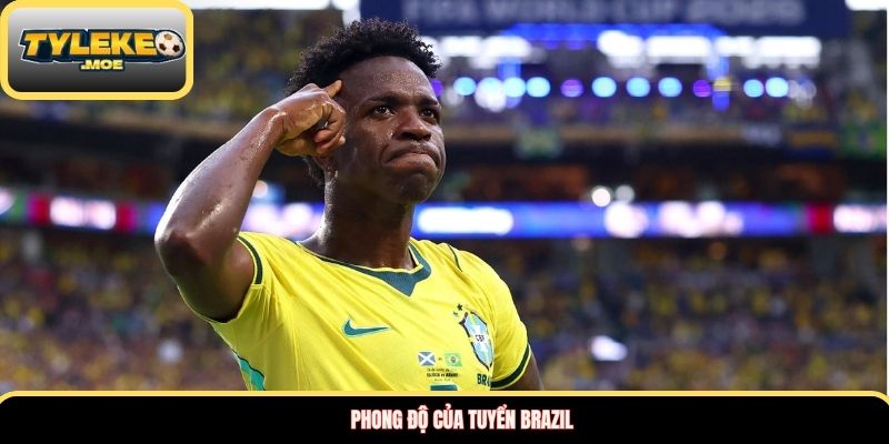 Phong độ của tuyển Brazil