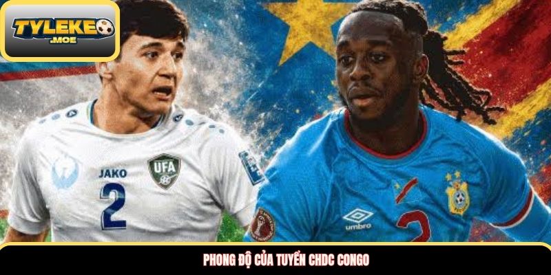 Phong độ của tuyển CHDC Congo