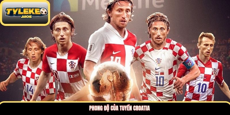 Phong độ của tuyển Croatia