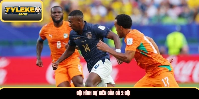 Đội hình dự kiến của cả 2 đội