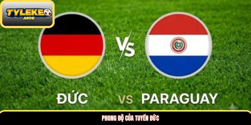 Soi kèo Đức vs Paraguay