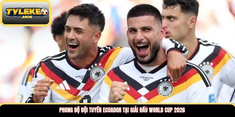 Phong độ Đội tuyển Ecuador tại giải đấu World Cup 2026