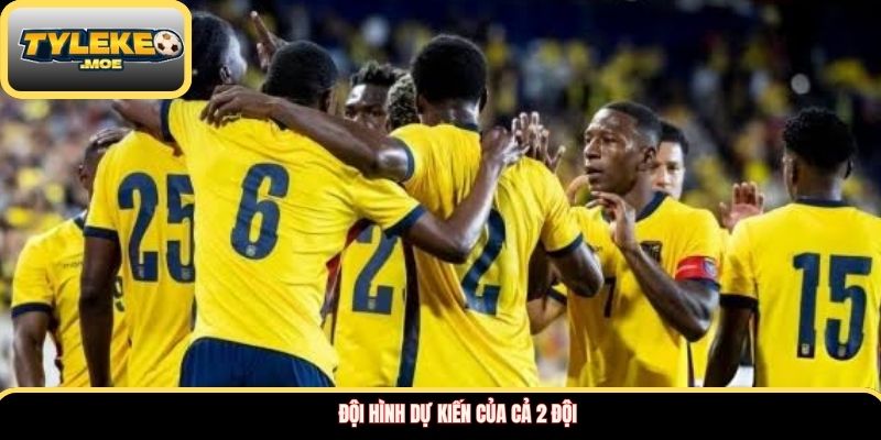 Đội hình dự kiến của cả 2 đội