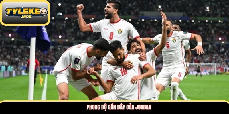 Phong độ gần đây của Jordan