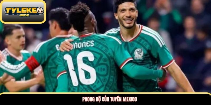 Phong độ của tuyển Mexico