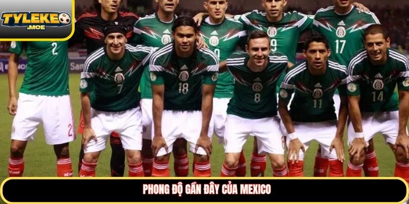 Phong độ gần đây của Mexico