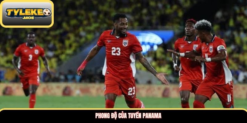 Phong độ của tuyển Panama