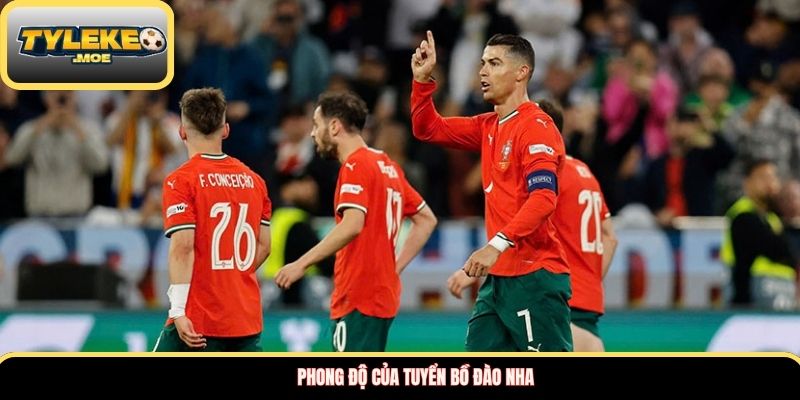 Phong độ của tuyển Bồ Đào Nha