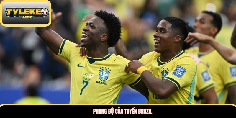 Phong độ của tuyển Brazil