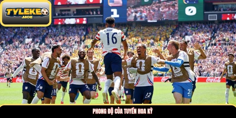 Phong độ của tuyển Hoa Kỳ