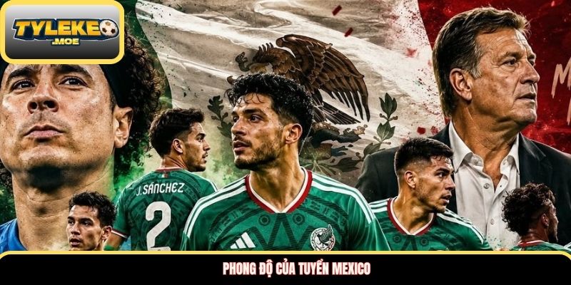 Phong độ của tuyển Mexico