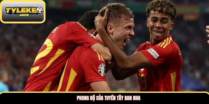 Phong độ của tuyển Tây Ban Nha