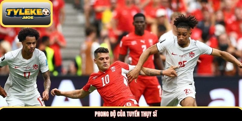 Phong độ của tuyển Thụy Sĩ